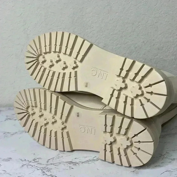 INC Brycin Womens Faux Leather Pull On Mid-Calf Boots Size 10M - Picture 7 of 12